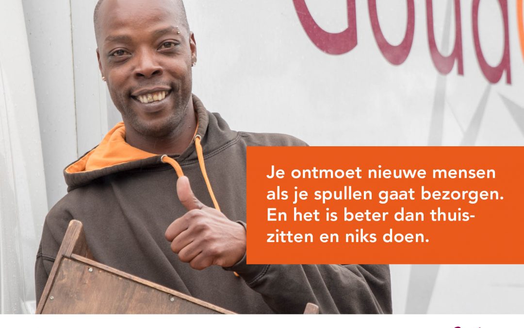 Je ontmoet nieuwe mensen als je spullen gaat bezorgen